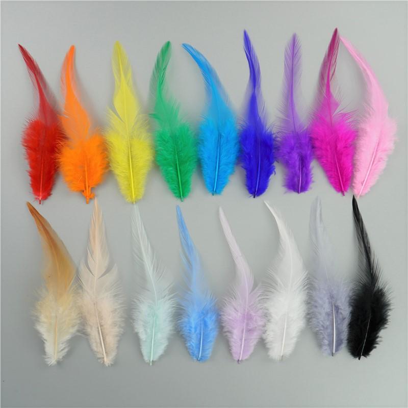 50Pcs/Lot 10-15cm Colored Natural Pheasant Feathers for Crafts Dream Catcher Plumes Holiday Decoration Wedding Party Accessories