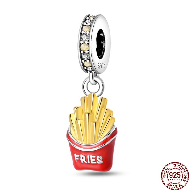 Copper Golden Series Star Moon Pyramid Sunflower Charms Beads Fit Qikaola Original Bracelet Luxury Diy Jewelry Gift