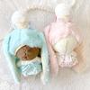 Fluffy Rabbit Kigurumi Cap for Plush Toys (10cm), Pink [Used]