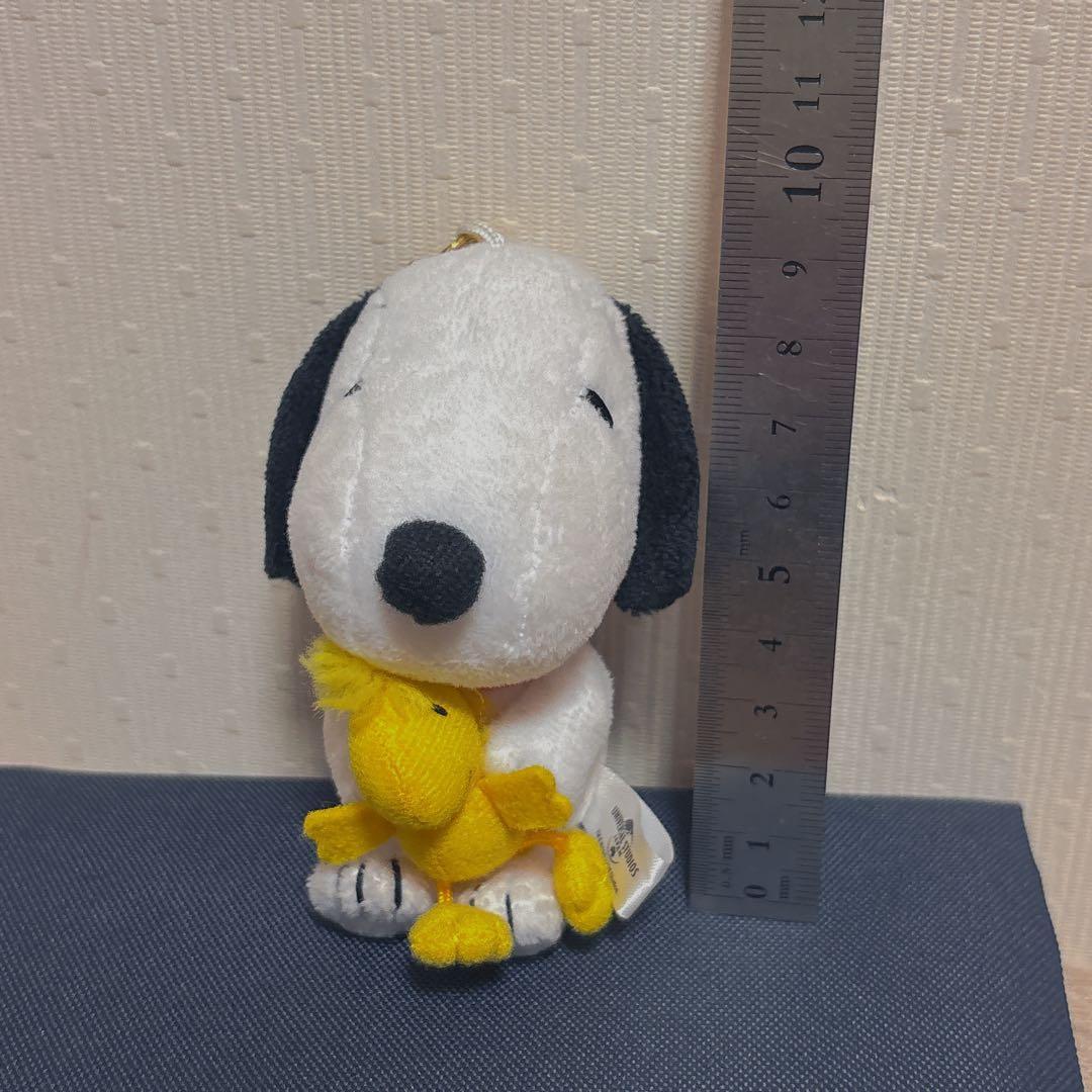 USJ Snoopy Woodstock Plush Keychain