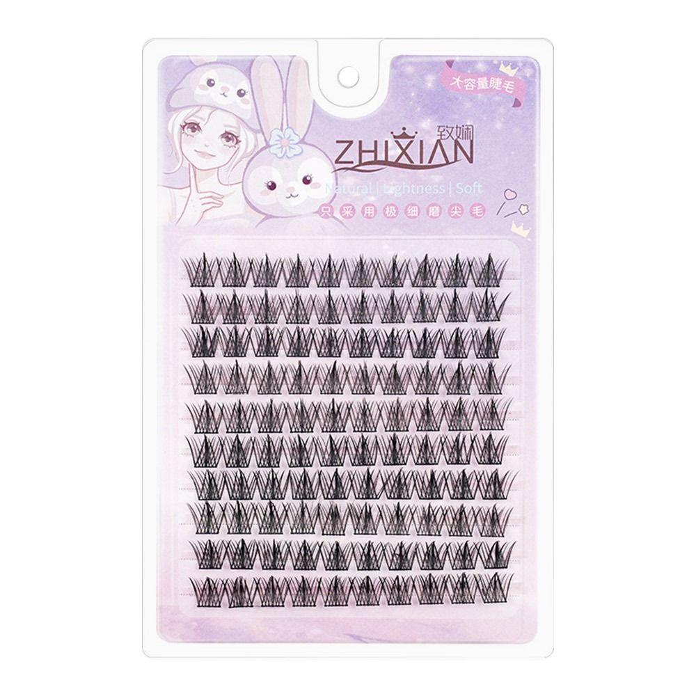 Glue Free Sunflower False Eyelashes Eyelashes Extension 3D False Eyelashes Cat Elf Eyelashes  Men