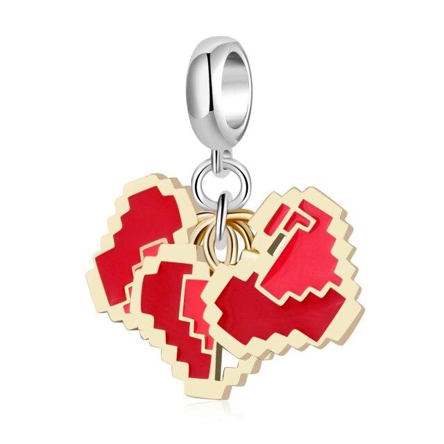 Animal City Wizarding World Life Tools Pendants Genuine 925 Sterling Silver Funny Charms Diy Accessories Fit Bracelet