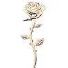 Shuibei 999 Pure Gold Rose, 0.2g Goddess Day Gift - Elegant Souvenir for Girlfriend Festival.