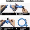 Weighted Fit Exercise Circle Infinity Fitness Hoop With Detachable Knots For Adults Children Weight Loss And Exercise