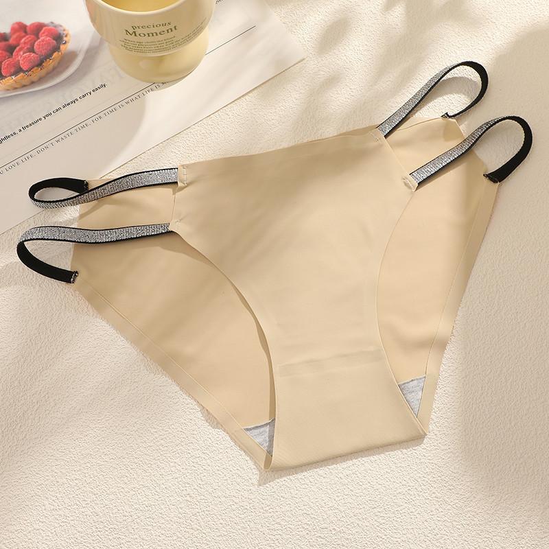 

Бесшовные трусики FINETOO для женщин, быстросохнущие трусики, удобные трусы с двойным плетеным ремешком XL