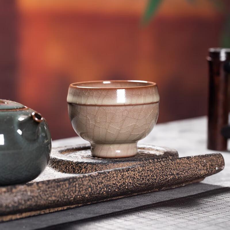 Ming Ling Personal Ceramic Gourd Cup