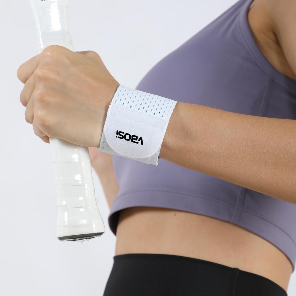 Vbosi Unisex Adjustable Wrist Wrap Lightweight Support for Gym Training Badminton Workout