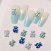 Resin Gummy Bear Nail Charms Bead for DIY Jewelry Accessories Bear Nail Charms