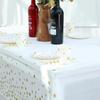 PEVA Waterproof Oil-Proof Rectangular Tablecloth, Modern Simplicity Printed Pattern Design, For Home Dining Party Wedding