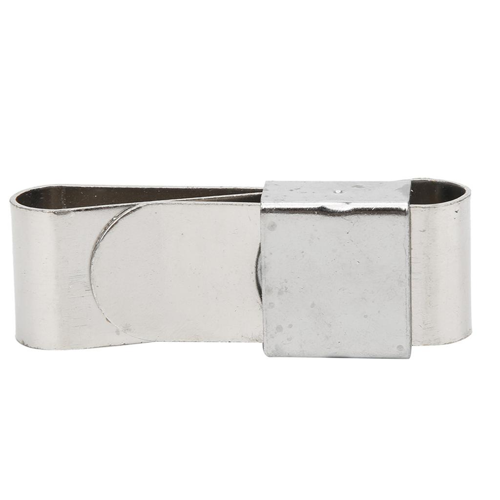 Stainless Steel Strong Magnetic Billiard Ball Pool Chalk Holder Compact Size Portable Professional Snooker Clip Accessory