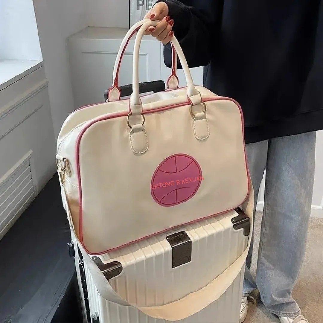 

Lightweight women s bags autumn and winter 2025 new Korean ins sports fitness travel handbags versatile shopping bags белый