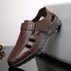 Summer Rome Fashion New Luxury Designer Father Soft Soled Beach Shoes for Men Gladiators Garden Casual Platform Sandals