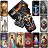 Phone Cover for OPPO A18 A16 A80 A40 A17 A15 A38 A78 A79 A54 A57 A58 A60 4G 5G Casing Soft Case God Jesus Judah Jehovah Cross