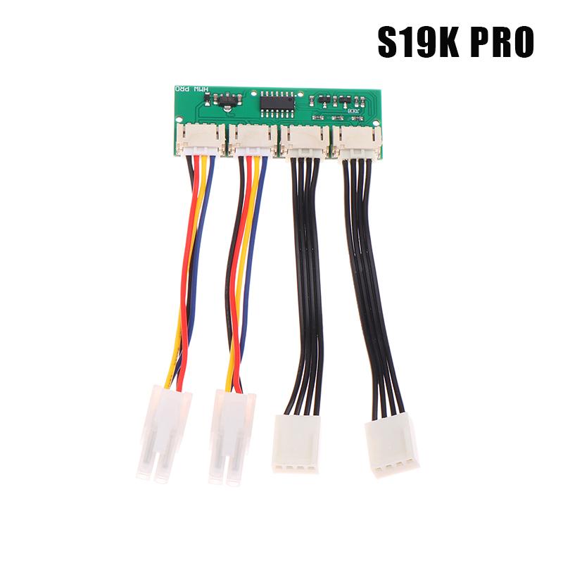12V 4-in-1 Square 4Pin Fan Simulator Emulator Special For Antminer S21 S19kpro T21 KS5 KS5pro Fan Spoofer Dummer