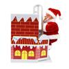 European Christmas Climbing Santa Electric Toy and Decoration