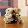 Adorable Bear Plush Doll With Short Plush Material For Backpack Decoration And Collectors