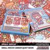 Libro Silencioso de Ocupaciones de Papel Puzzle 2.5D Pegatinas Escena Miniatura Creativa Pegatinas Scrapbooking DIY