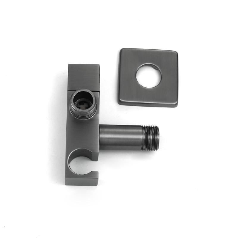 Black Toilet Bidet Nozzle Set Nozzle Gun Shower Handheld Bidet Faucet Portable Toilet Bidet Sprayer Household Hose Self-Cleaning