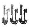 High-quality Chrome Stainless Steel Savatier Shower Head Faucet Wall Hanging Installation Portable Toilet Accessory Bathrooms