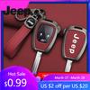 For Jeep Sinklegering TPU Bilnøkkeldeksel for Jeep 300C Avenger Sebring Chrysler 200 Aspen Dodge Charger Commander Grand Cherokee