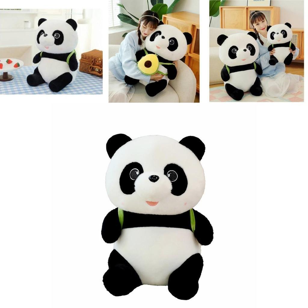 Authentischer Avocado Rucksack Panda Plüschtier Teddybär Kissen Geschenk Großhandel
