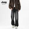 JEEP SPIRIT Men's Fleece-Lined Denim Jeans Model 523