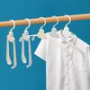 Travel Plastic Folding Hanger Multi-functional Storage Hanger Wide Shoulder Convenient Non-trace Non-slip Hanger