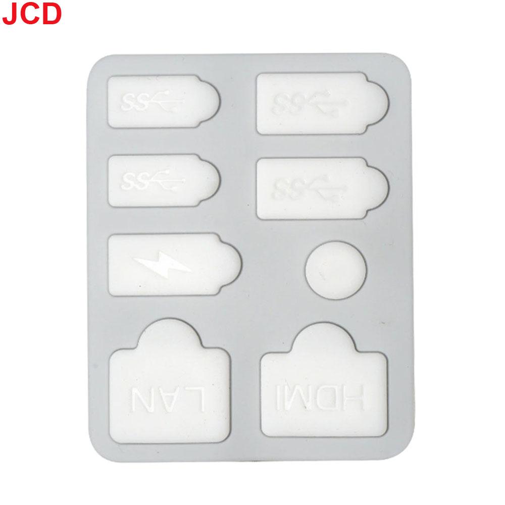 JCD 1set Dust plug Prevent Protective Cover Silicone Case Anti-dust USB Ports Dustproof Kit For PS5 Slim Console
