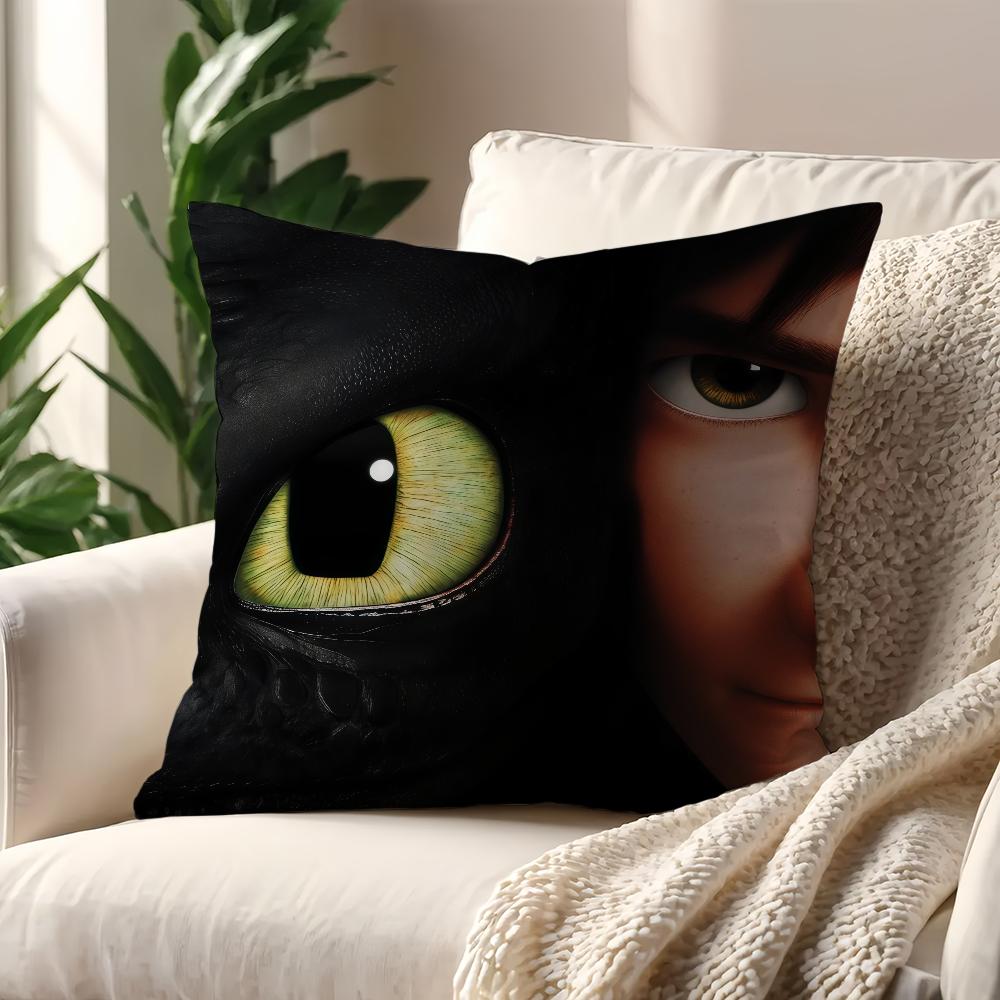 How to T-Train Your D-Dragon cushion cover Decoration Room Shop Car Home Office Coffee Pillow Sofa Printing Nordic Simplicity
