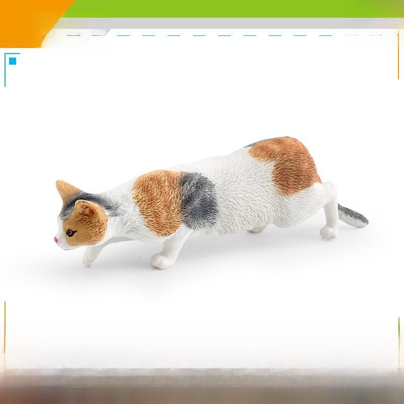 Pet Cat Animal Replica Pvc Model For Kids Gift And Collection