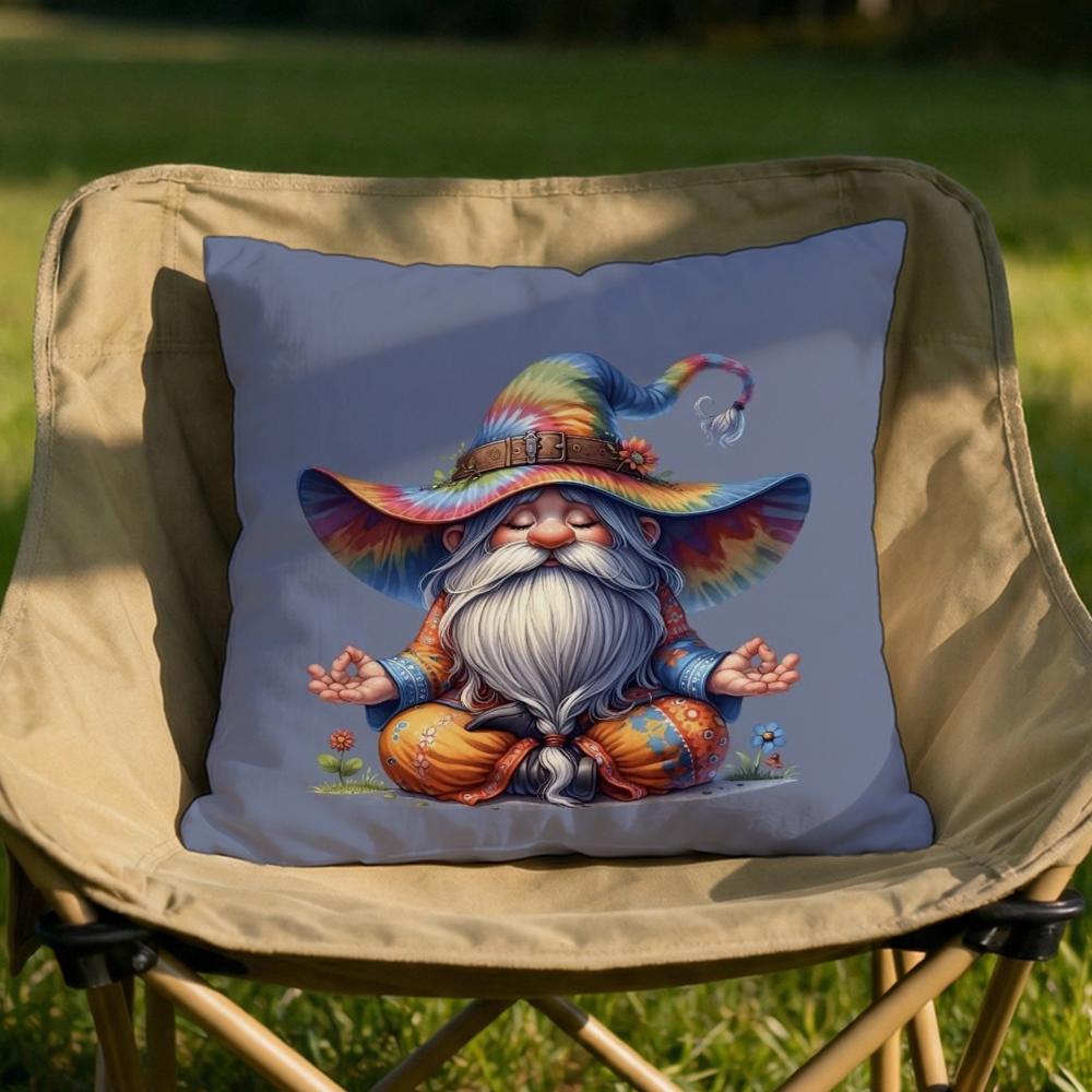 Everyday Gnomes Cushion Cover Soft Reversible Durable Pillow Cover MultiScene Use for Home Car Daily Comfort