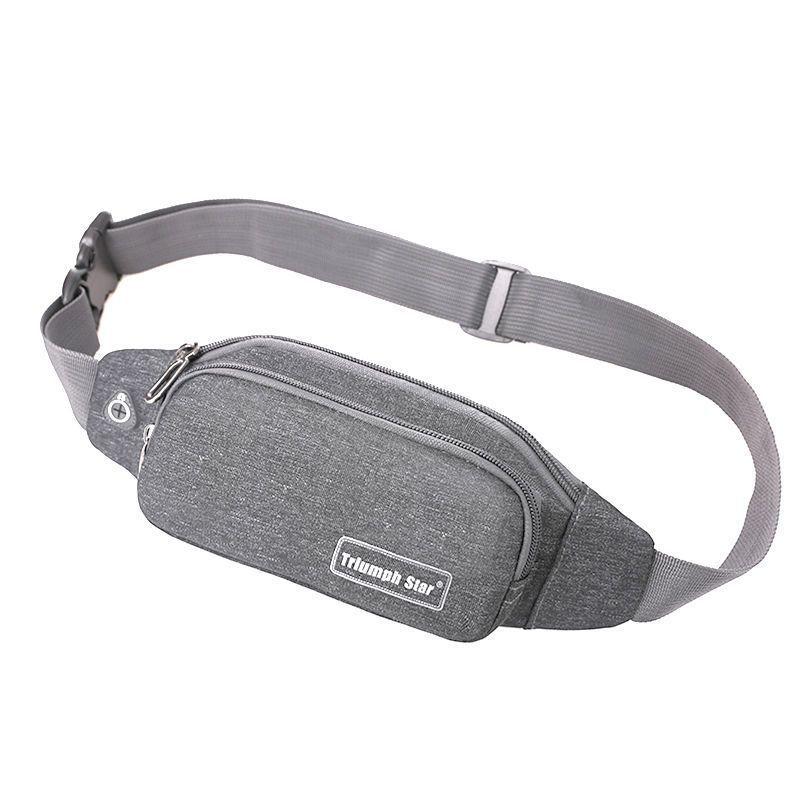 Unisex Waterproof Fanny Pack: Multifunctional Coin Purse, Mobile Phone Holder, Lightweight Running Bag for Sports