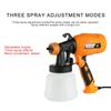 500W Electric Spray Gun 4 Nozzle Sizes 900 Cc HVLP Powerful Auto & Home Paint Sprayer Flow Control Easy Spraying