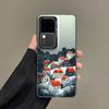 For Samsung Galaxy S25 S22 Ultra Plus S24 S23 Ultra Plus FE S21 FE Laser Phone Case Norwegian Scenery Shockproof Back Covers