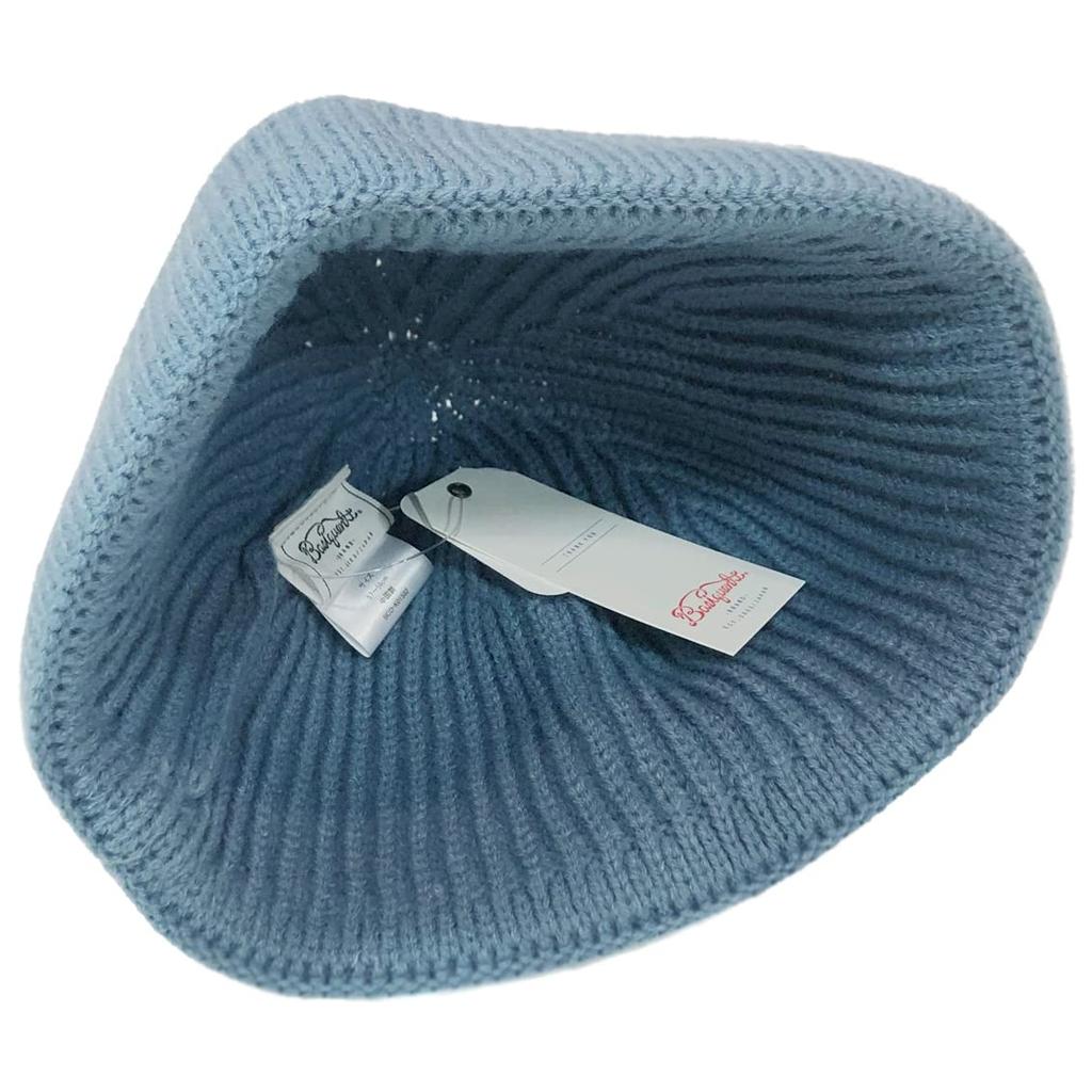 Basic Quench Kurzer Rollmützen-Strick-Stretch Islamische Mütze für Männer und Frauen Ziffern-Beanie, Waschbar, (JP, Größen, 57,0 cm, 59,0 cm, GRÜN)