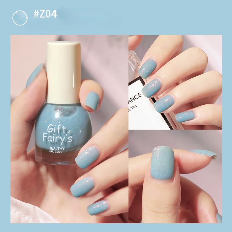 Nail Polish No Baking Long-lasting Water-based Tearable Quick-drying Nail Polish