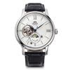 SUN&MOON Automatic Watch RN-AS0003S Men's White Silver