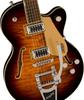 GRETSCH Center Block Quilted Maple with Sweet Soft Case Included Semi-Acoustic G5655T-QM Electromatic® Jr. Single-Cut Bigsby®, Tea,