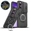 Pouzdro pro Vivo V50 Lite 5G Pouzdro Armor Posuvný Kroužek Držák Ochrana Objektivu Fotoaparátu Zadní Kryt Pro Vivo V50Lite 5G Nárazuvzdorné Coque