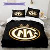 Set Copripiumino Trapuntato per Letto Singolo Copripiumino Federa Decorazione per la Casa Regalo di Compleanno (1 * copripiumino + 2 * federa, senza nucleo)