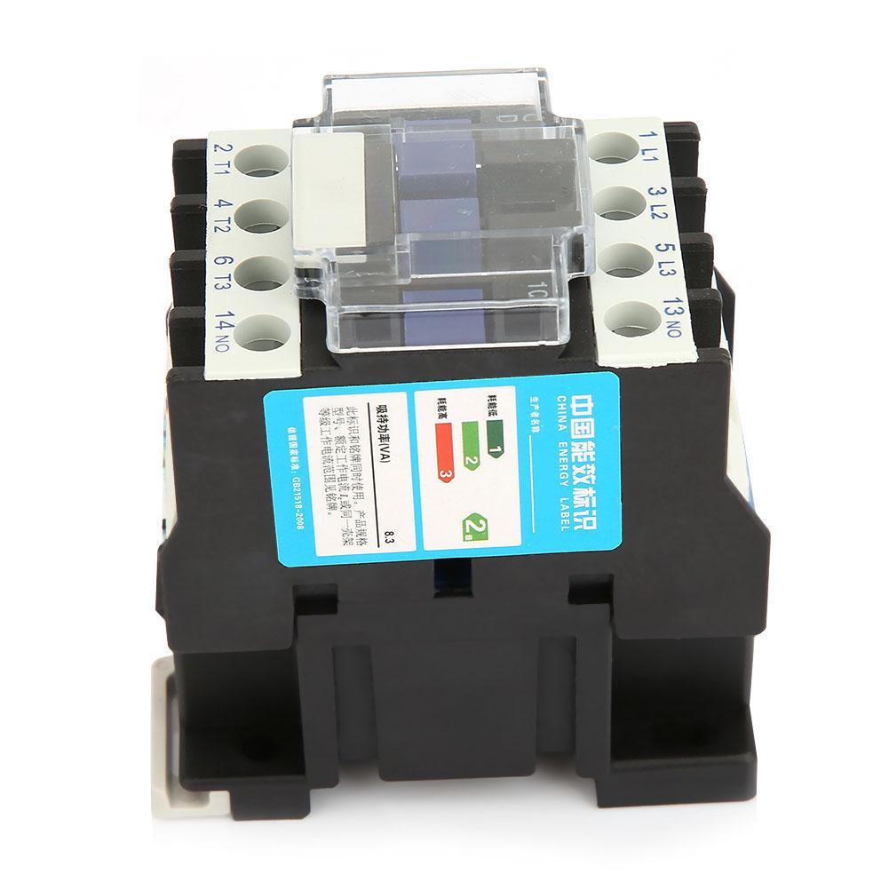 CJX2 1210 Rail Mount Contactor Industrial Electric Contactor (110V AC)