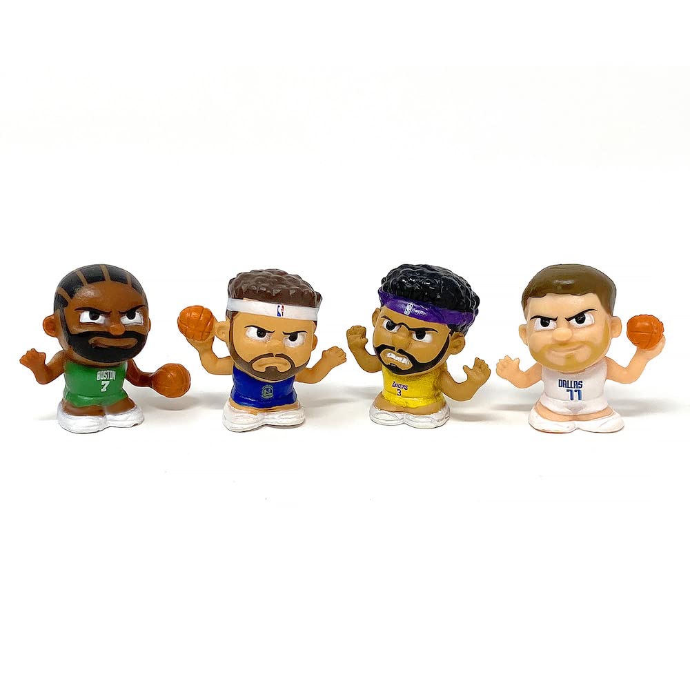 Teenymates Party Animal 2022 NBA Series 8 Basketball Figure Gift Set, Party Set, Mystery Pack, Set of 4
