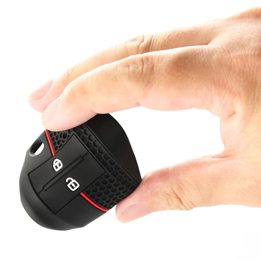 Silicone 2/3/4BT Flip Remote Car Key Shell For Kia Carens Ceed Rio Sportage Optima Sorento Cerato Soul Forte Seltos Fob Housing