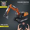 Non-Toxic 1106Pcs Remote Control Excavator Moc Model Building Blocks Crawler Engineering Vehicle Rc Car Assemble Bricks Toys Children Gift