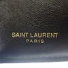 SAINT LAURENT  668274BOWA11000 Tri-fold wallet black Calfskin Women