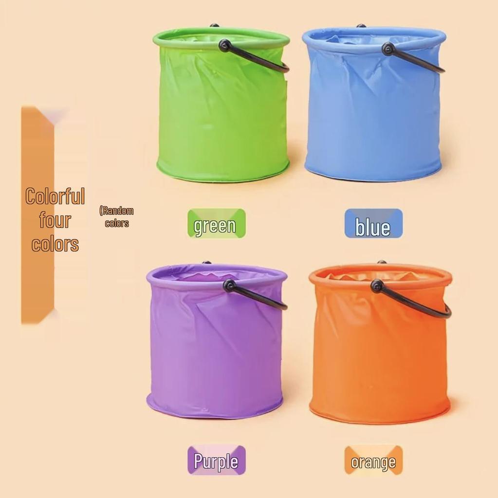 Foldable Telescopic Brush Cleaning Bucket for Painting & Fishing