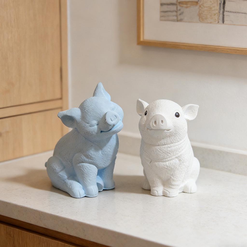 Artistic Animal Shaped Silicone Mould Featuring Pig Koala And Bird Pattern Suitable For Handmade Candle And Craft