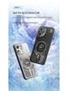 OPPO Reno14 Pro Ice Aluminum Magnetic Protective Phone Case with Heat Dissipation and Drop-Proof Design