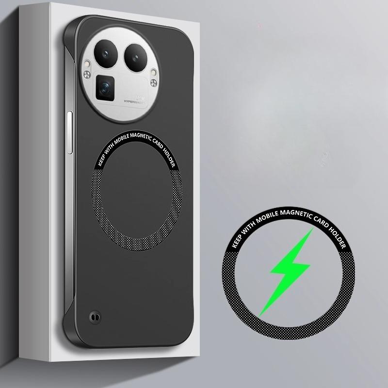 

Для Realme GT8 Pro Тонкий Безрамковий Чохол-Кришка з Magsafe з Твердого Полікарбонату для Realme GT 8 Pro GT8pro Чохол для Бездротової Зарядки Ультратонкий realme GT8