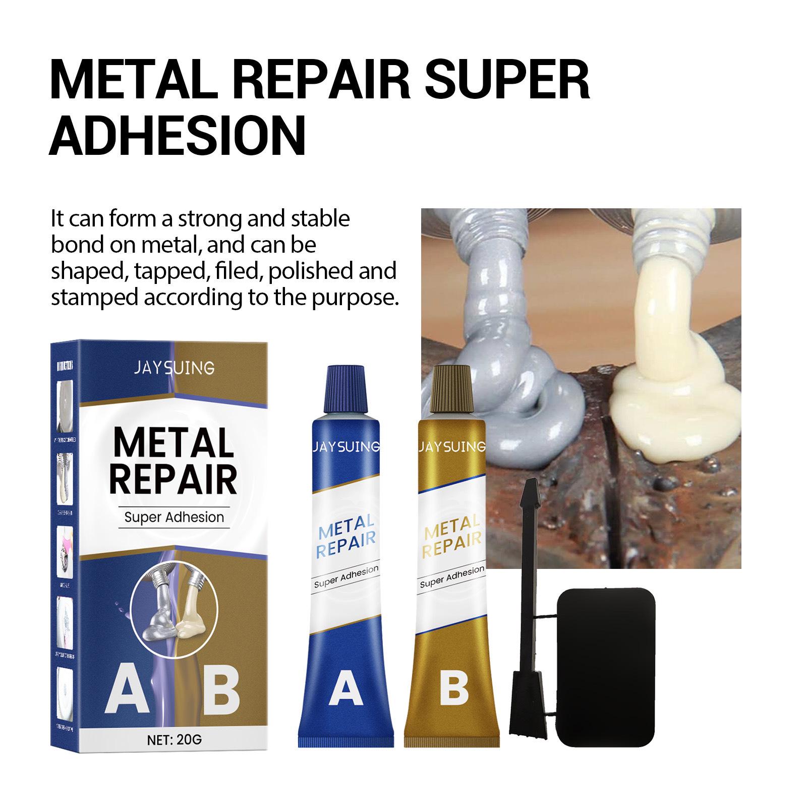 

Jaysuing High-Temp Waterproof Sealant for Stone & Ceramic Cracks 10g + 10g + Accessories